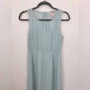 🆕 NWT Forever 21, Dress, Long-Length, Size US XS, Sage, (Women)